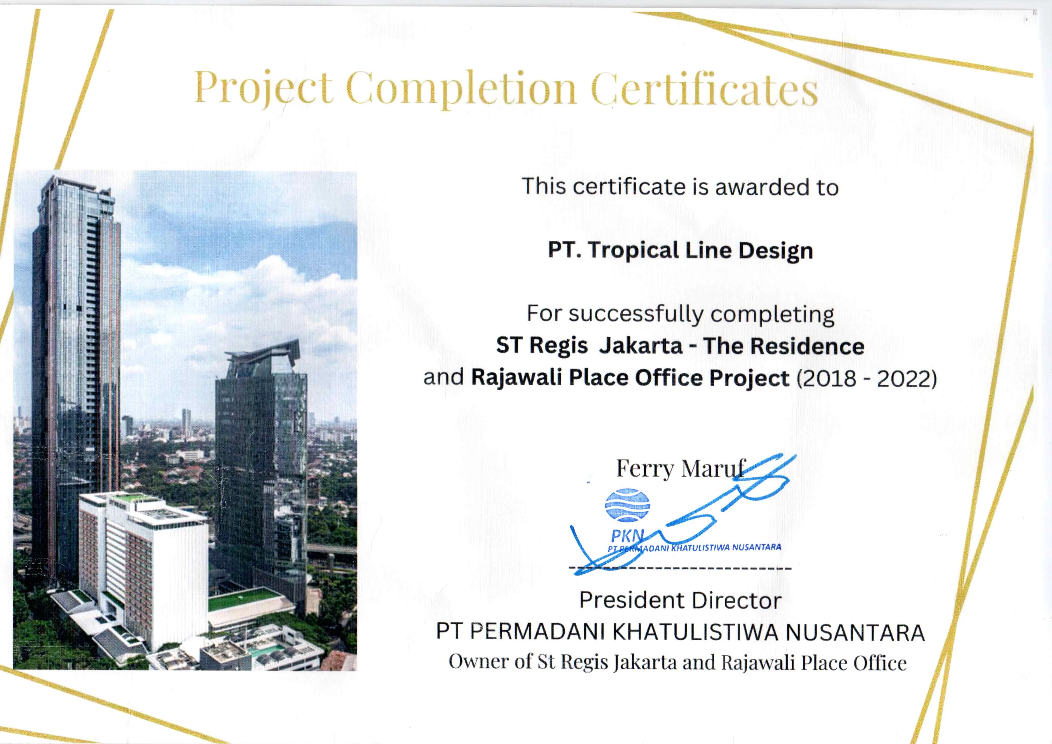 ST Regis Jakarta